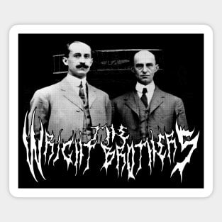 The Wright Brothers Metal Magnet